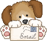 Chien et lettre
