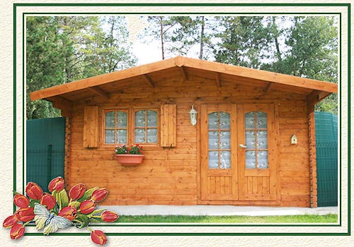 Un grand chalet à l'élevage